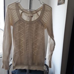 Kohl's cream color sweater